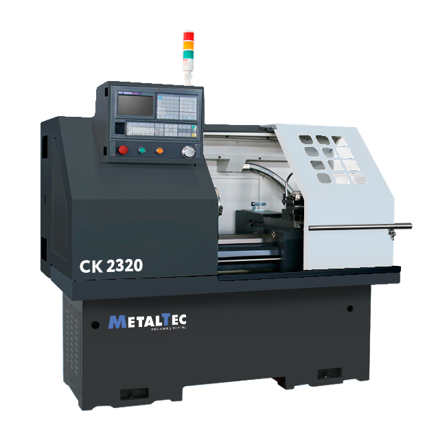 Фото MetalTec CK 2320 токарный станок c ЧПУ с прямой станиной (гидрав. патрон) в интернет-магазине ToolHaus.ru